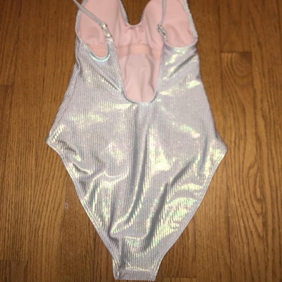 Sequin One Piece Swimsuit - Picture 2 of 3